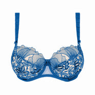 Agathe Bleu Lazuli Low Necked Bra
