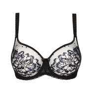 Amour Black Invisible Full Cup Bra