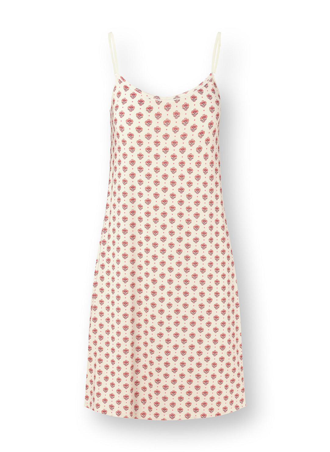 Jaipur Flower White Pink Diezel Chemise