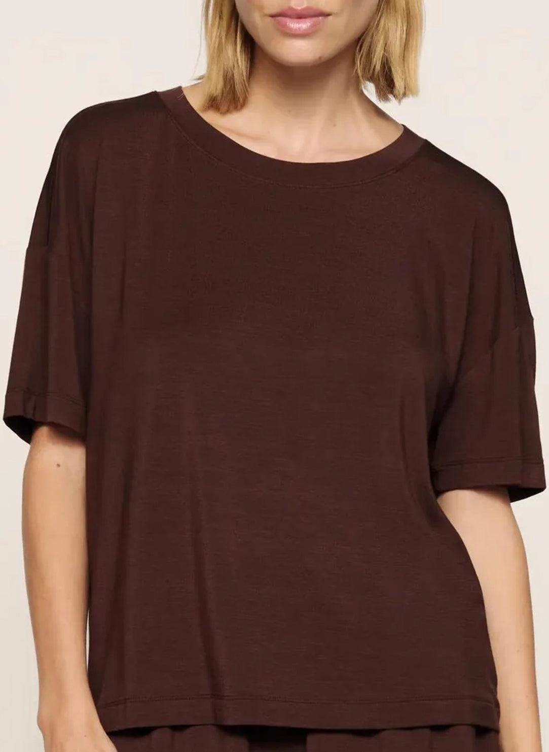 Gisele Separates Chocolate T-Shirt