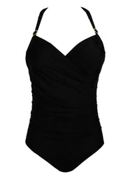 Delray Black Full Cup Swimsuit Control