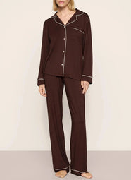 Gisele Chocolate Pajama Set