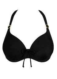 Delray Black Full Cup Bikini Top