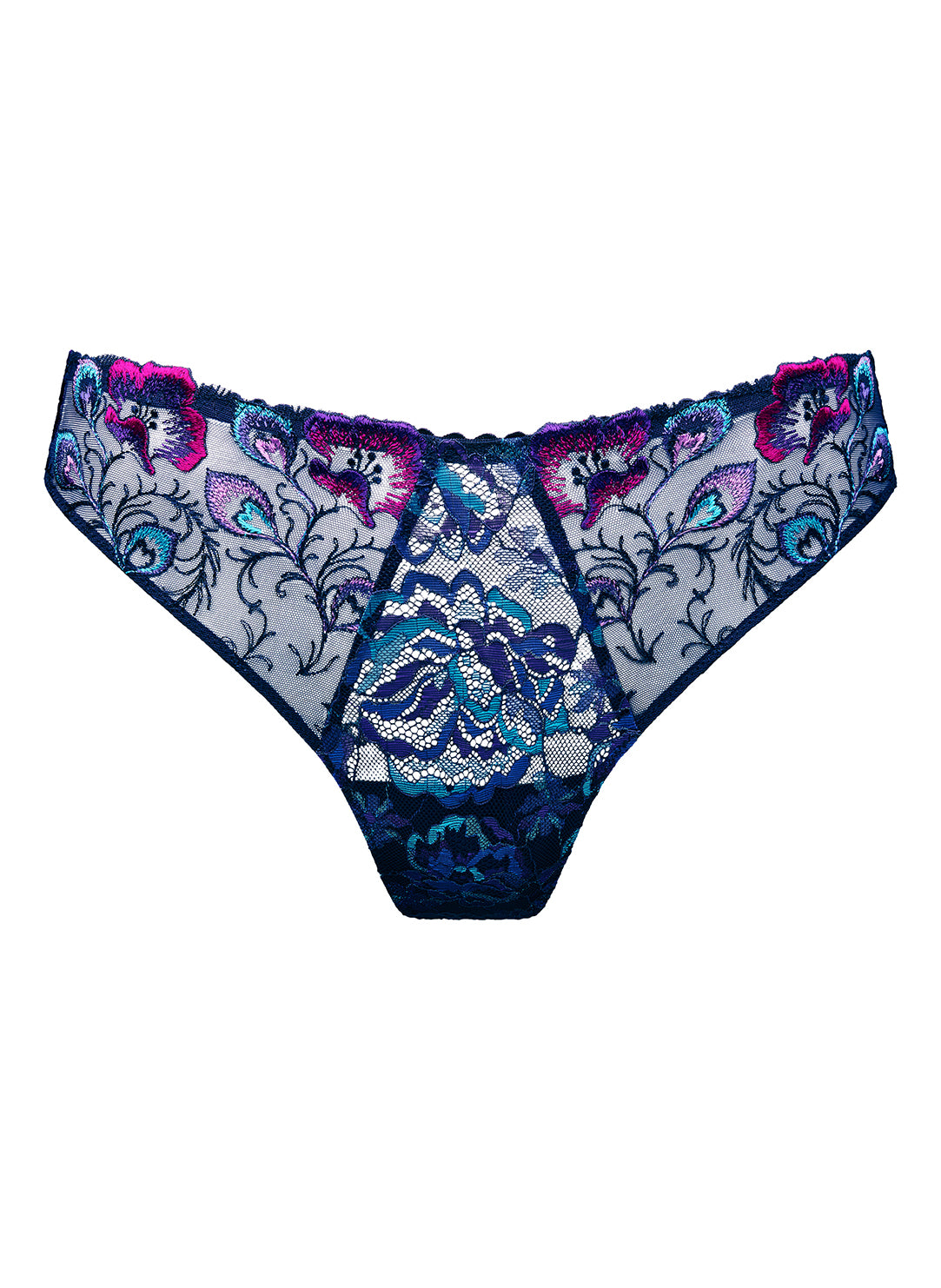 San Angel Water Blue Thong