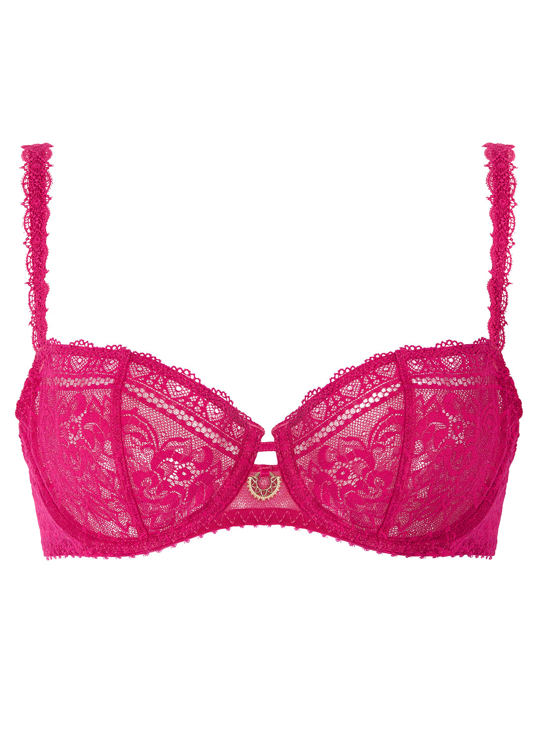 Ivresse Baroque Pink Demi Cup Bra