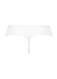 Charlotte White Thong