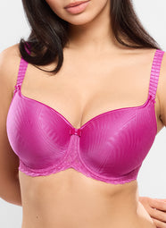 Amour Magenta Spacer Bra