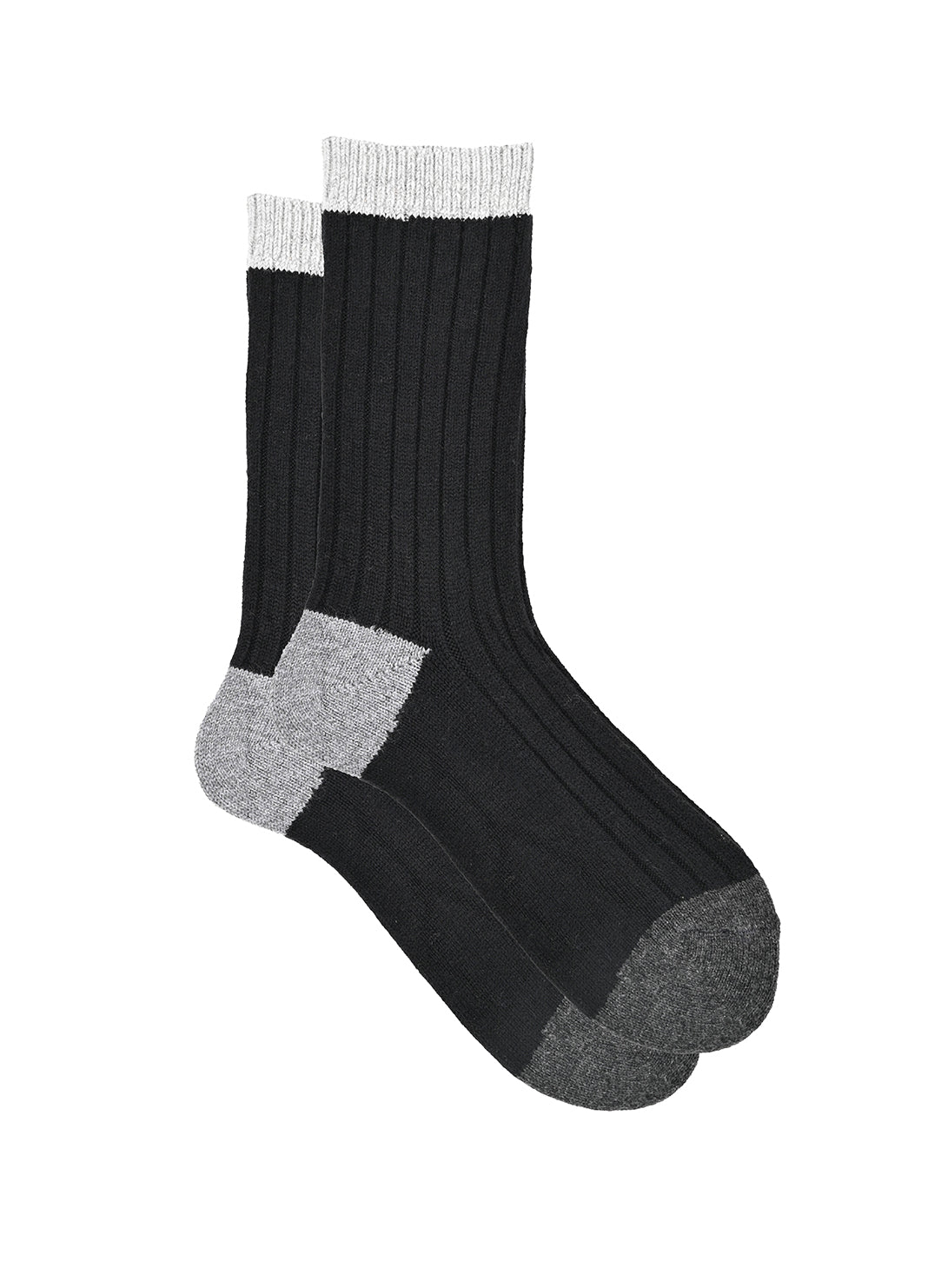 Trina Black Cashmere Socks