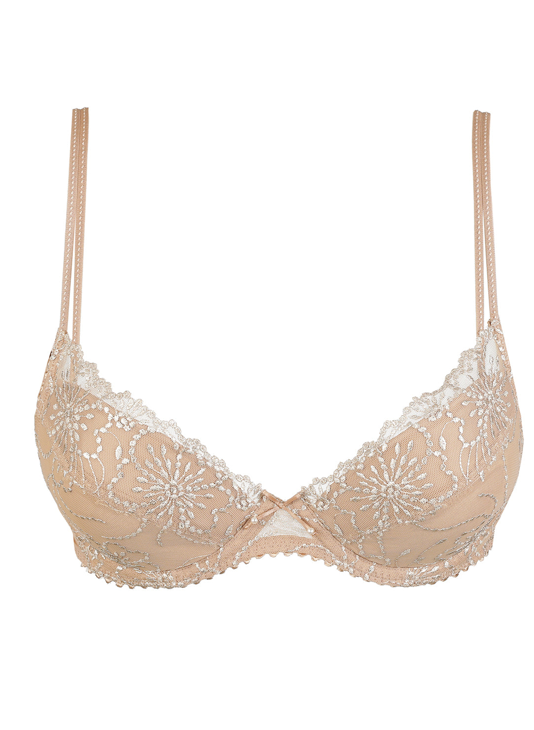Jane Sand Push-up Bra Removable Pads