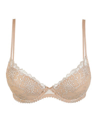 Jane Sand Push-up Bra Removable Pads