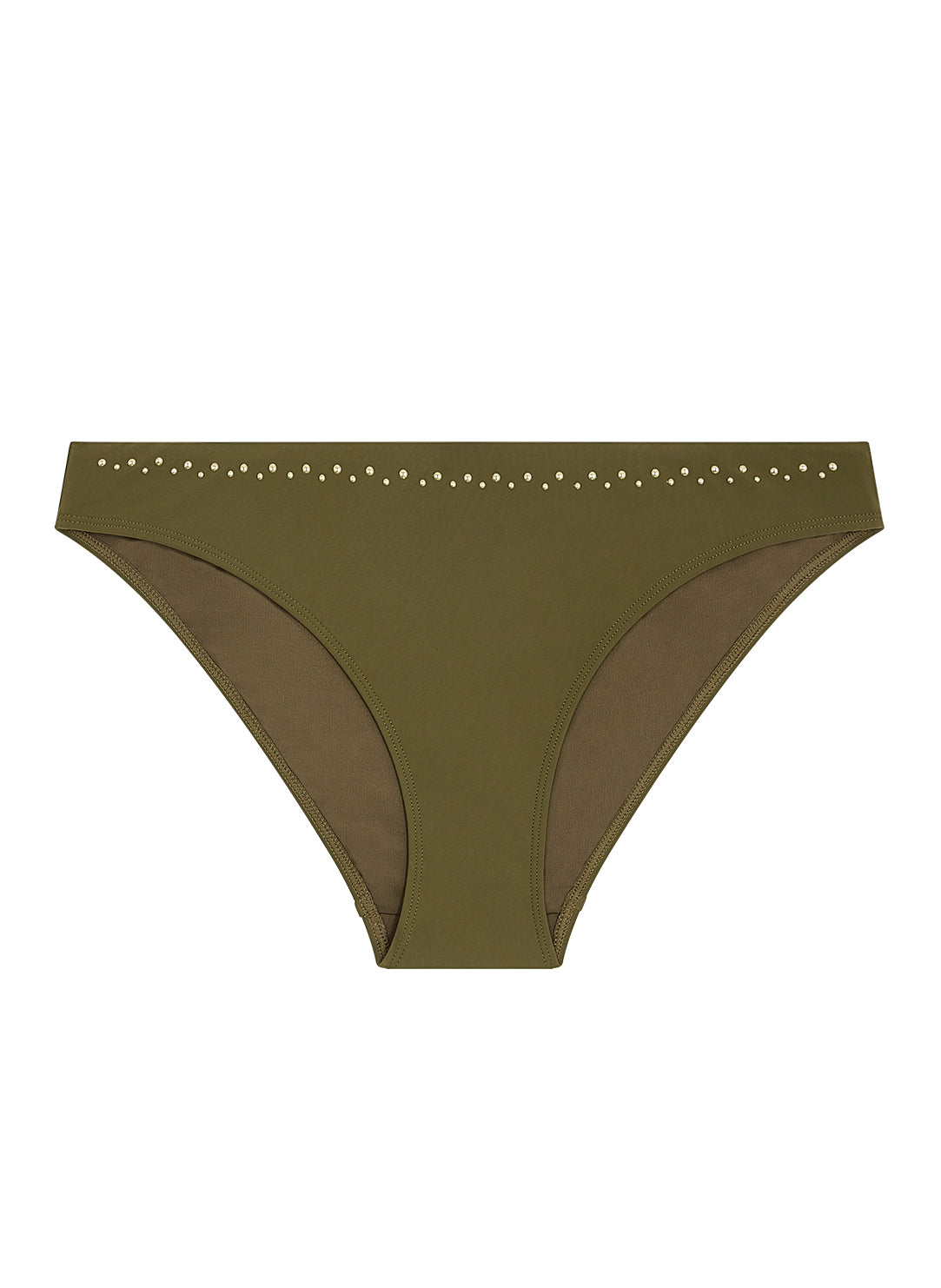 Summer Stars Khaki Swim Brazilian Brief