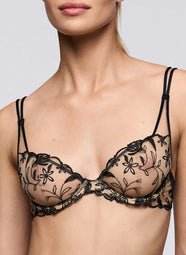 Shay Black Plunge Bra