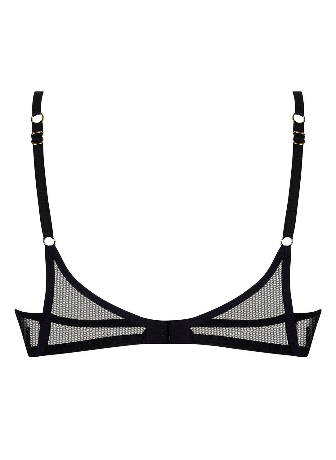 Desir Et Volupte Black Demi Cup Bra