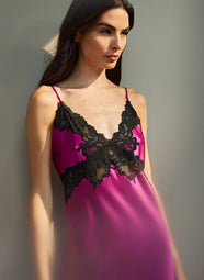 Peony Glamour Wild Fuchsia Gown