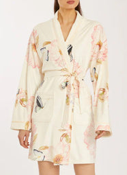 Florenza Ivory Short Robe