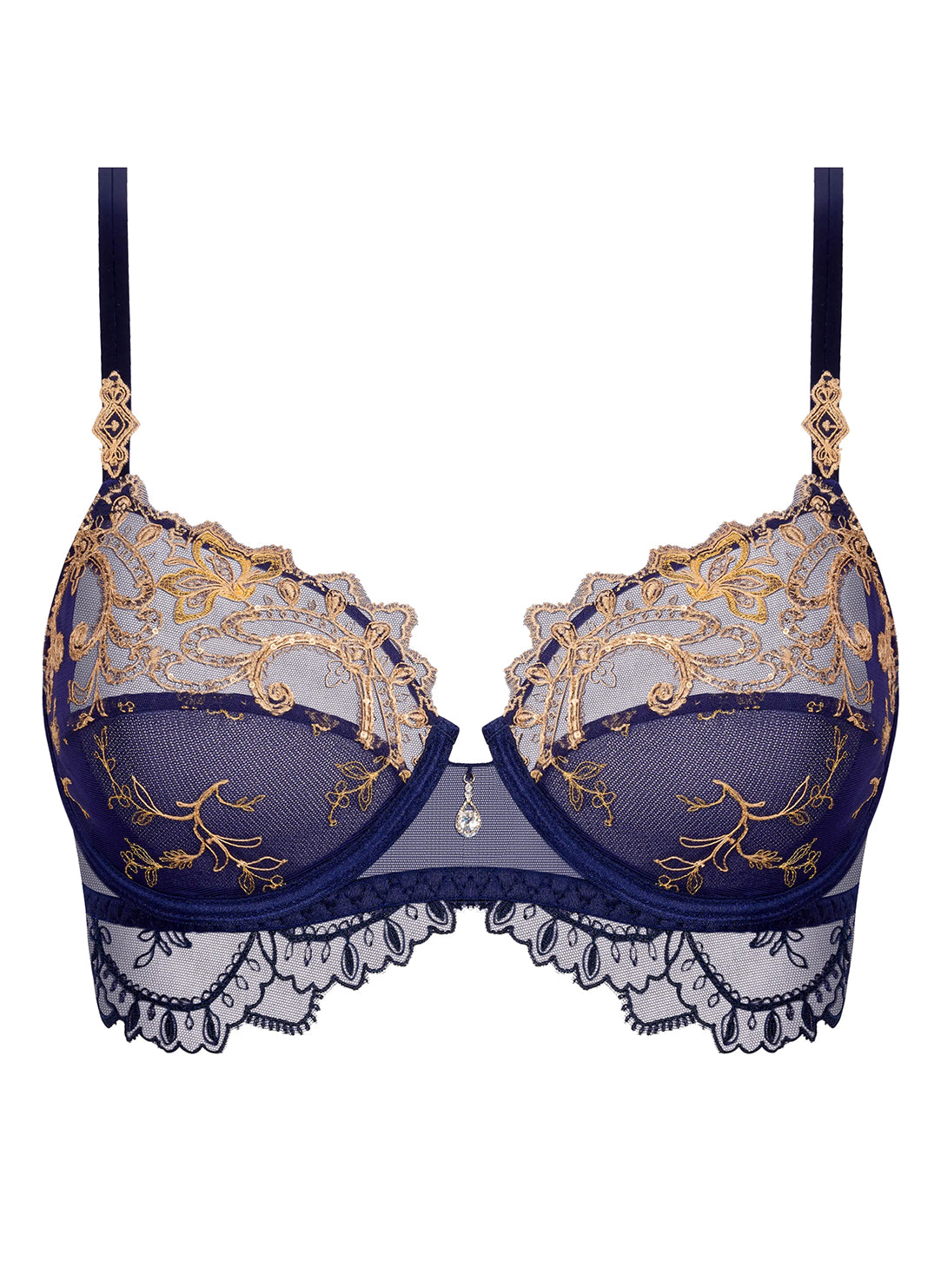Grand Soir Saphir Marine Full Cup Bra