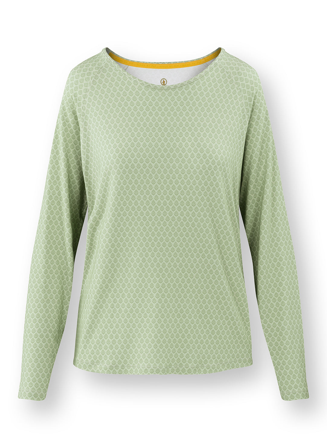 Thousand Leaves Light Green Tina Long Sleeve Top