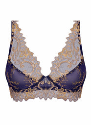 Grand Soir Saphir Marine Enriched Triangle Bra
