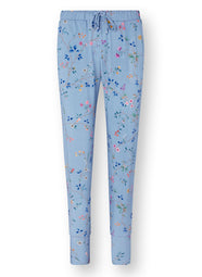 Delhi Dreams Blue Bobien Cuffed Pajama Pant