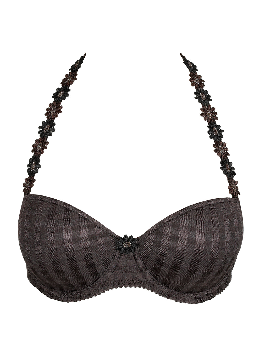 Avero Sweet Chocolate Padded Balcony Bra