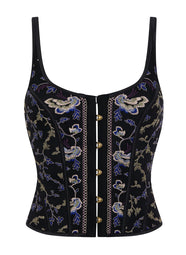 Midnight Opera Persian Blue Corset