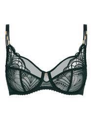 Vibes Mysterious Green Full Cup Bra