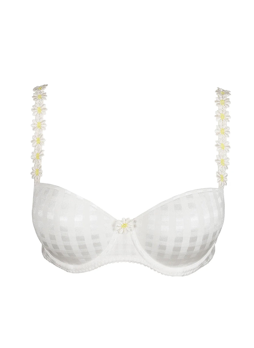 Avero Ivory Petal Padded Balcony Bra