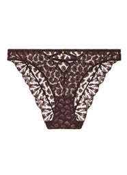 Crazy In Love Satin Brown Italian Bikini