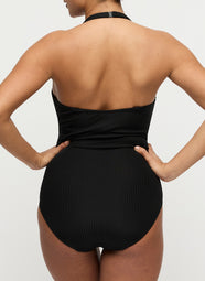 Delray Black Full Cup Swimsuit Control