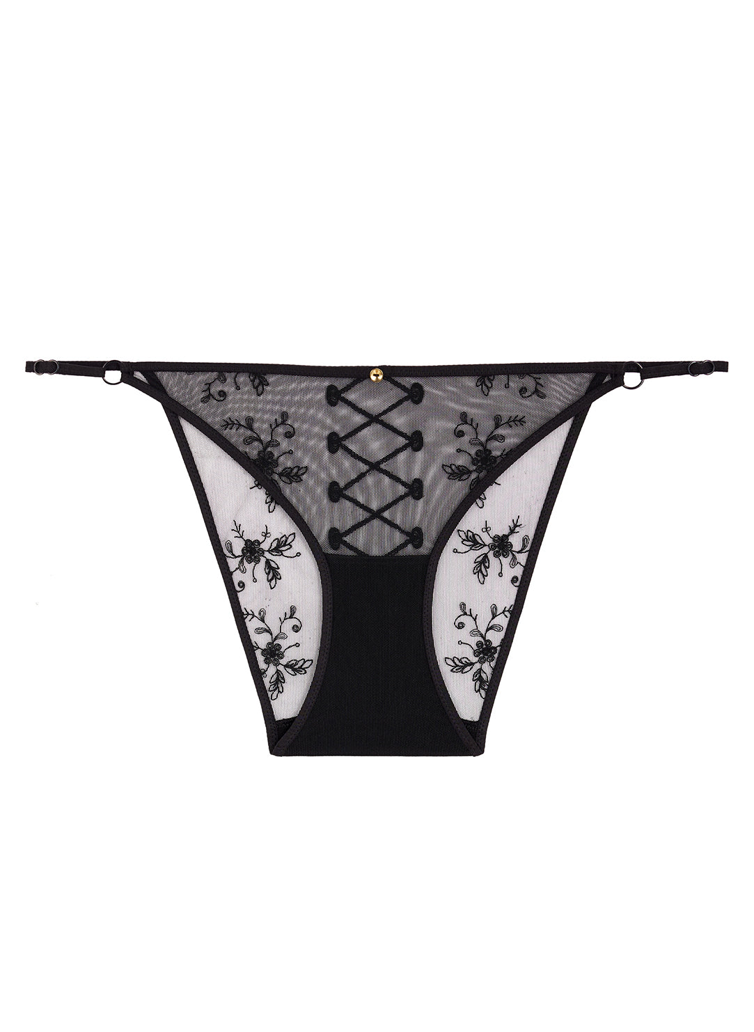Boites A Desir Glittery Hearts on Fire Mini Coeur Brief