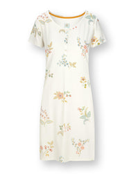 Blossom Chique White Daisy Short Sleeve Nightdress