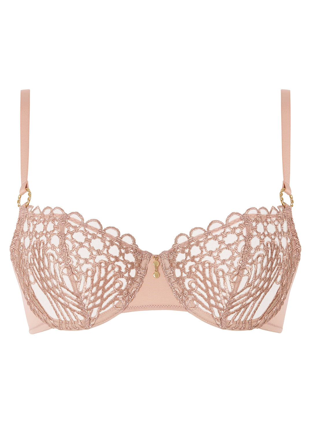 Eloge Du Desir Misty Blush Demi Cup Bra