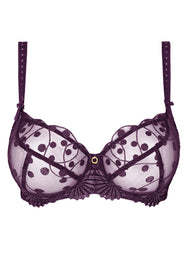 Tess Amethyst Low Necked Bra