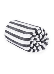 La Francisca Black Stripe Beach Blanket