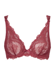Danse Des Sens Mulberry Triangle Plunge Bra