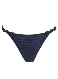 Avero Velvet Blue Mini Thong