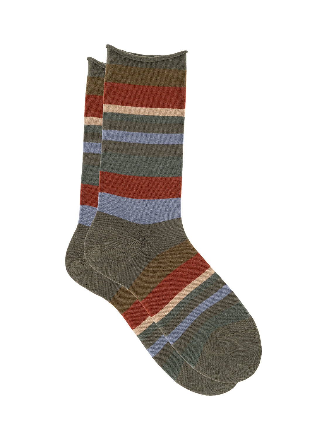 Angie Olive Lightweight Socks