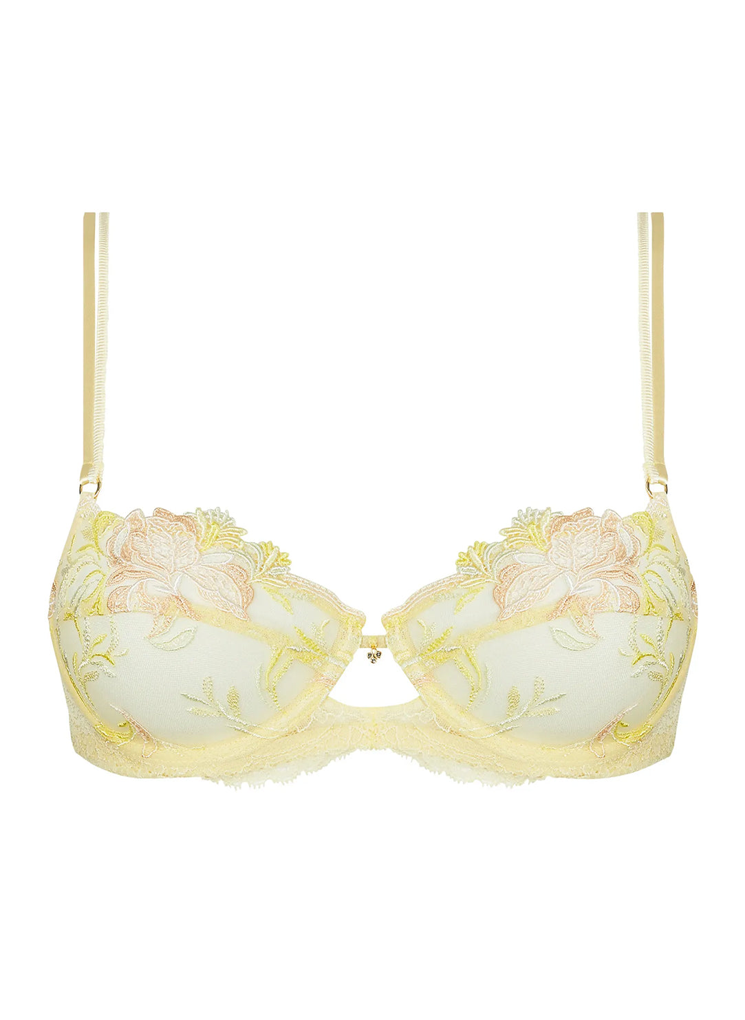 Frisson D'Or Or Rose Demi Cup Bra
