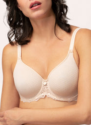 Cassiopee Creamy Beige Spacer Bra