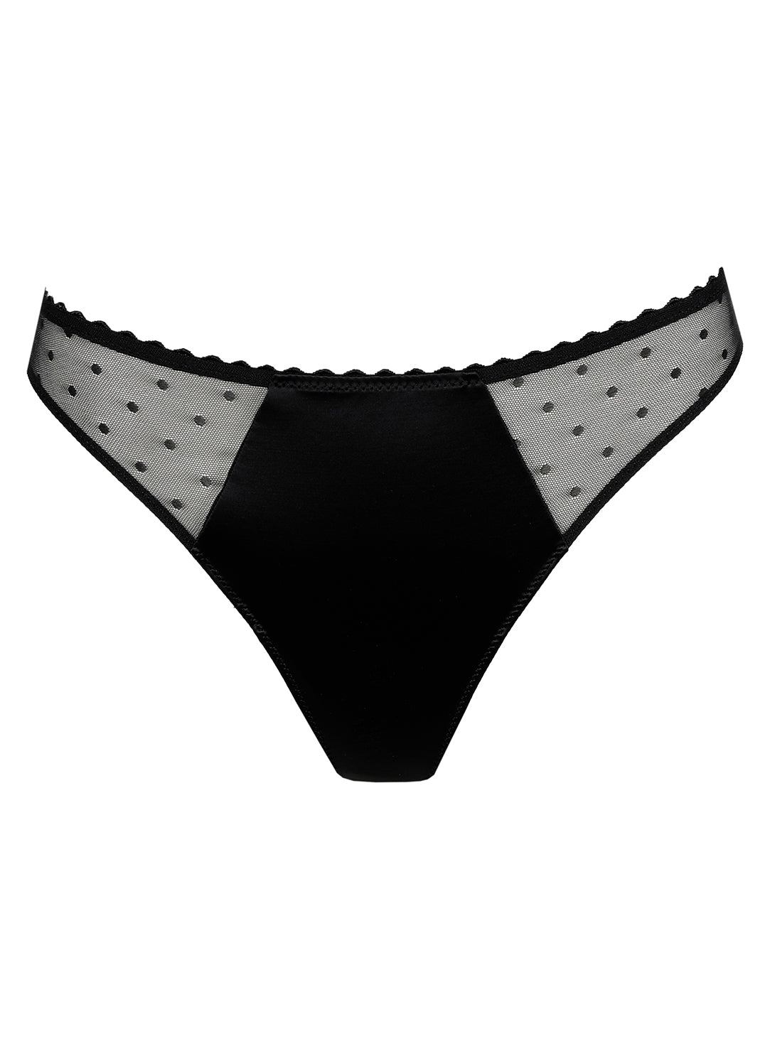 Noova Black Thong