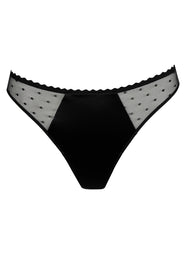 Noova Black Thong