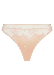Splendeur Soie Peche Thong