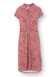 Delhi Dreams Pink Dalia Short Sleeve Night Dress
