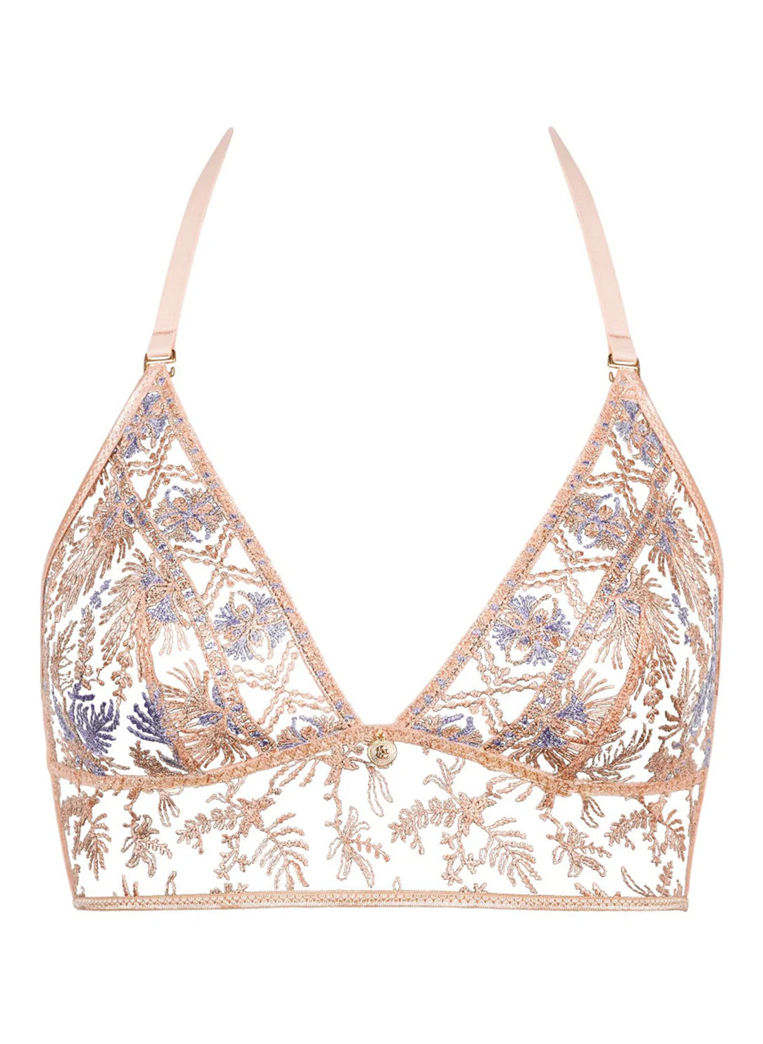 Sound Of Heart Lavender Aura Non Wire Triangle Bra