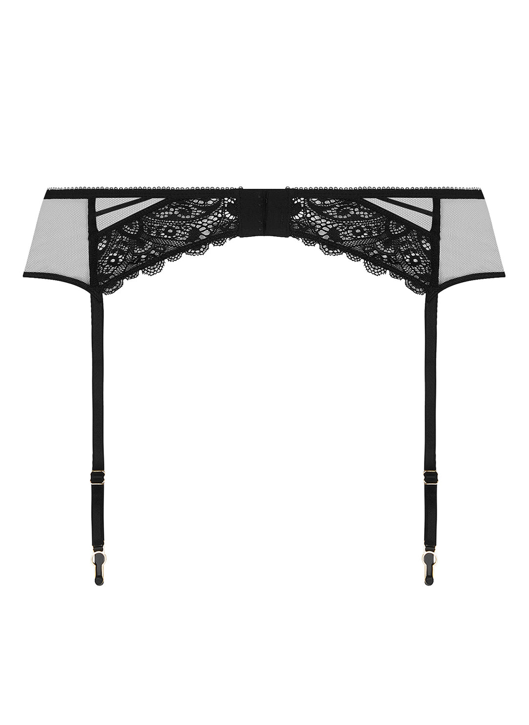 Diva Glamour Black Garter Belt