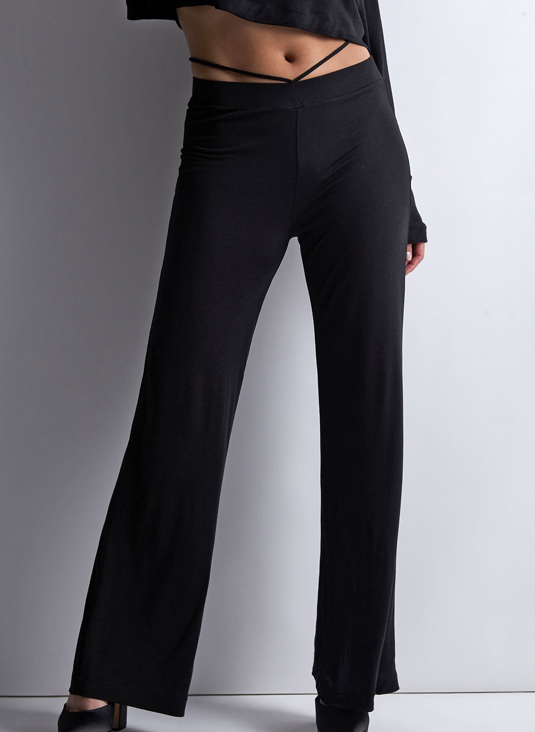 Night Crush Black Pajama Pant