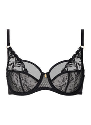Hidden Treasure Black Full Cup Bra