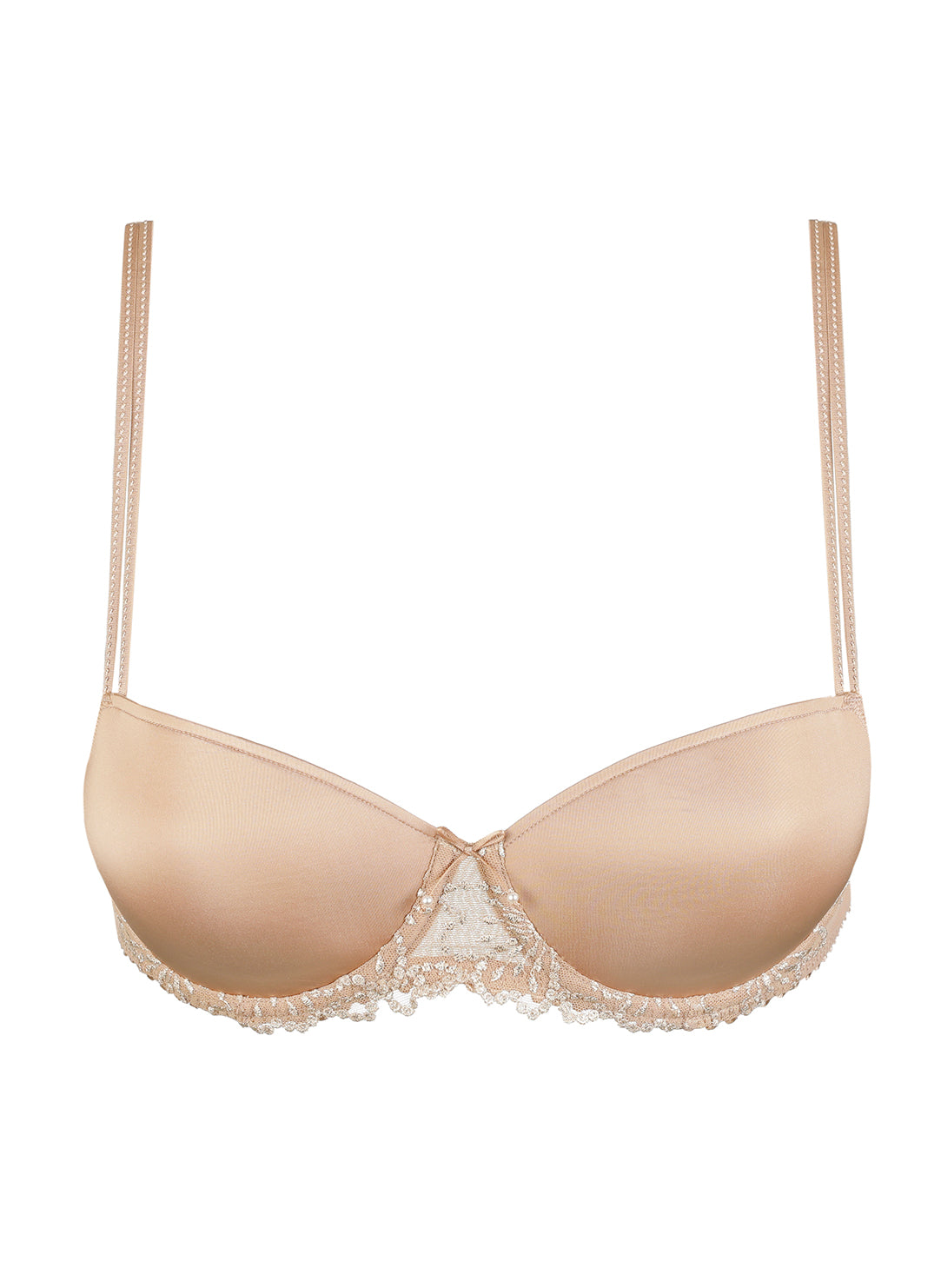Jane Sand Padded Balcony Bra