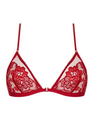 Adorable En Sexy Rouge Effusion Non Wire Bra