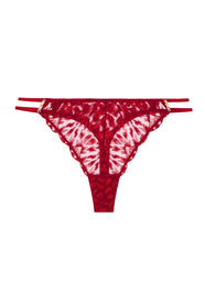 Crazy In Love Red Delight Thong